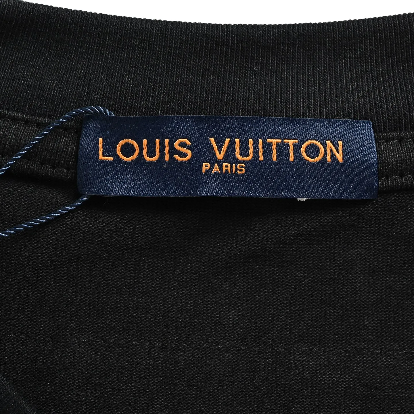 Louis Vuitton/Louis Vuitton short sleeves with red letter slogan printed on the chest